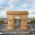 L'Arc de Triomphe - Puzzle 3D Bois & Monument Historique