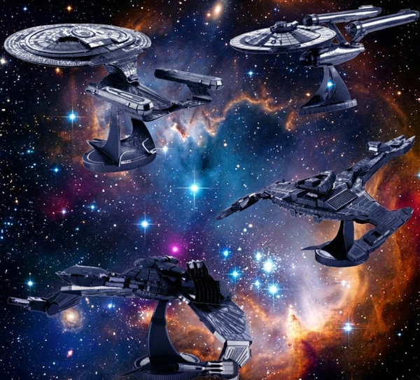 Collection Vaisseaux & Avions - Puzzle 3D Métal (Découpe Laser)