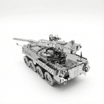 Puzzle 3D Métal - Blindé Stryker - Maquette Militaire Moderne à 8 Roues