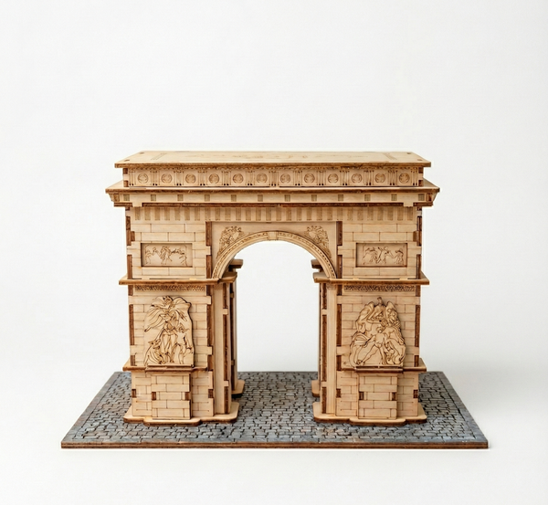 L'Arc de Triomphe - Puzzle 3D Bois & Monument Historique