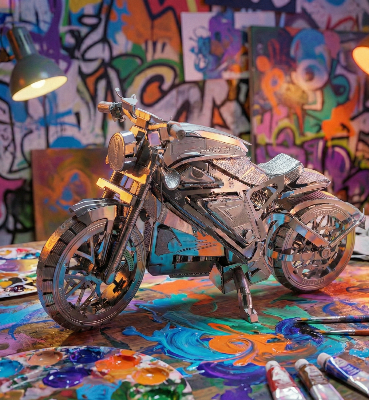 Maquette Moto 