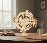 Calendrier Perpétuel Mécanique - Puzzle 3D Bois & Engrenages