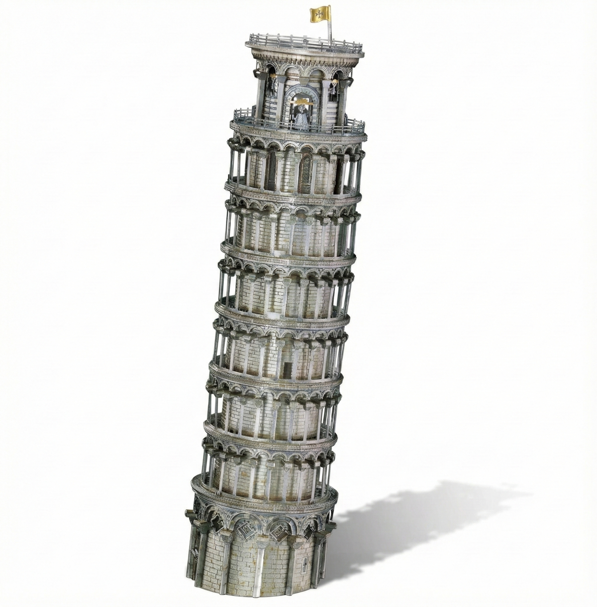 La Tour de Pise - Puzzle 3D Métal & Monument Italien