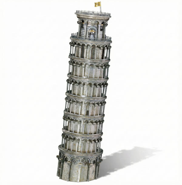 La Tour de Pise - Puzzle 3D Métal & Monument Italien