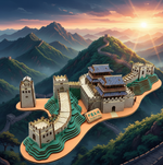 La Grande Muraille de Chine - Puzzle 3D Bois & Merveille du Monde