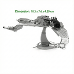 Collection Vaisseaux & Avions - Puzzle 3D Métal (Découpe Laser)