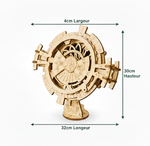 Calendrier Perpétuel Mécanique - Puzzle 3D Bois & Engrenages