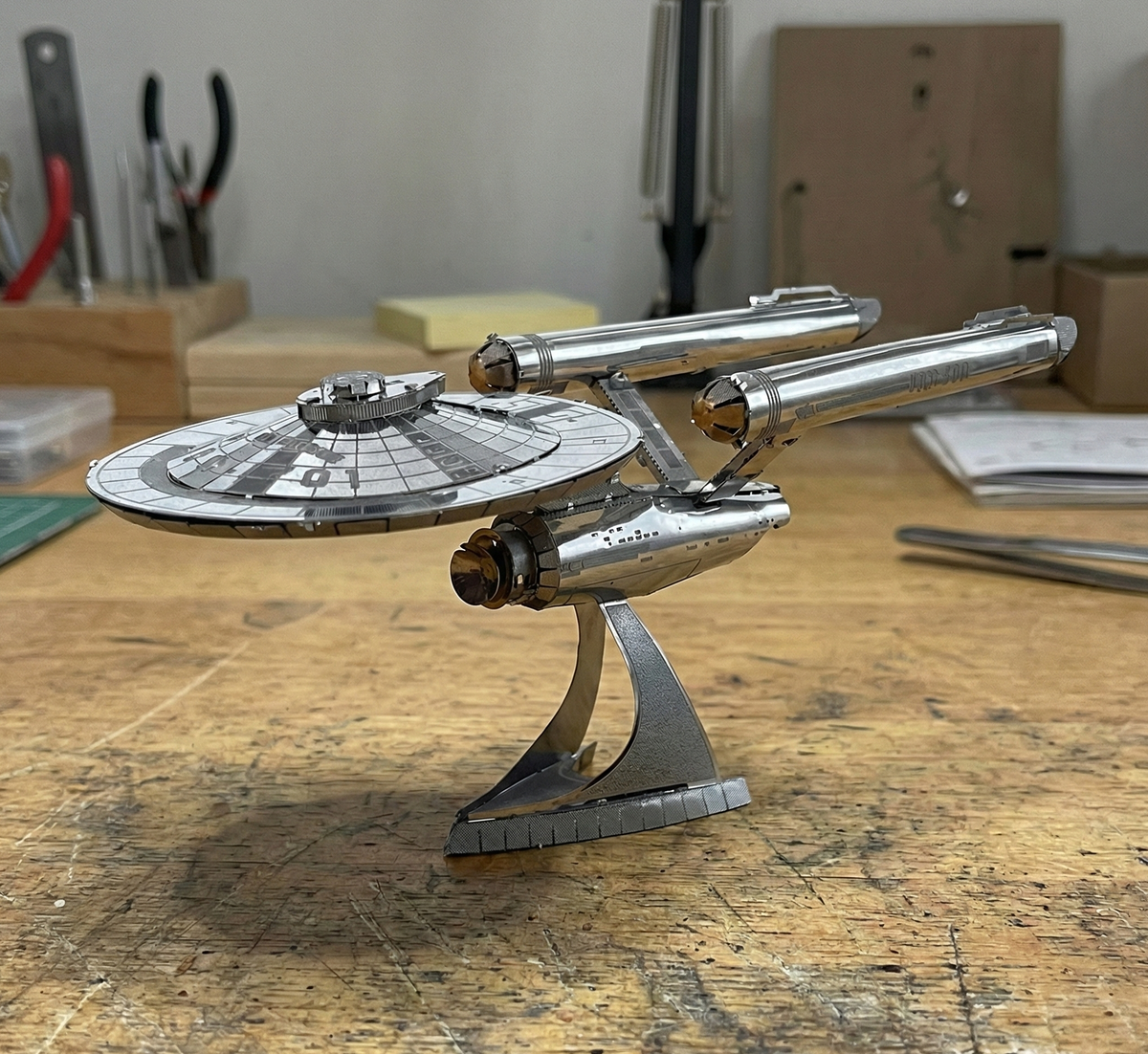 Collection Vaisseaux & Avions - Puzzle 3D Métal (Découpe Laser)