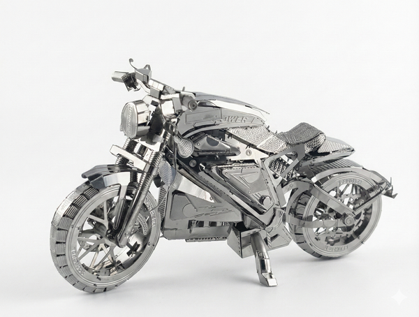 Customize DIY, 3D Vengeance Motorcycle Model Metal Assembly DIY Puzzle Toys