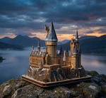 Puzzle 3D Bois - Château de Poudlard - L'École de Magie