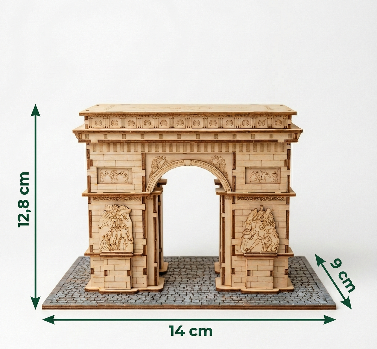 L'Arc de Triomphe - Puzzle 3D Bois & Monument Historique