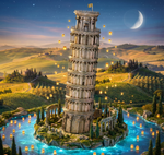 La Tour de Pise - Puzzle 3D Métal & Monument Italien