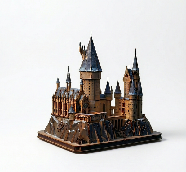 Puzzle 3D Bois - Château de Poudlard - L'École de Magie