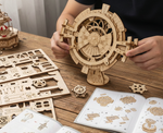 Calendrier Perpétuel Mécanique - Puzzle 3D Bois & Engrenages