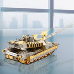 Puzzle 3D Métal  - Char d'Assaut Militaire - Maquette de Précision