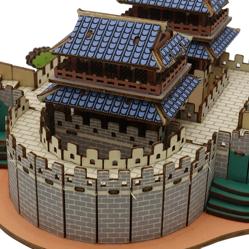 La Grande Muraille de Chine - Puzzle 3D Bois & Merveille du Monde