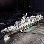 Puzzle 3D Métal - Flotte Navale Militaire - Corvette, Destroyer & Nautilus