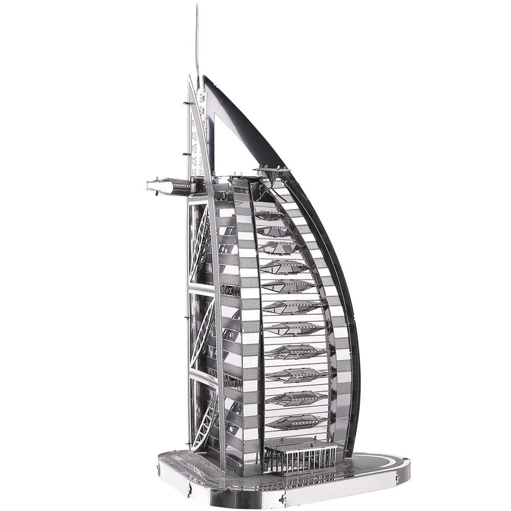 Hôtel Burj Al Arab - Puzzle 3D Métal & Architecture de Luxe