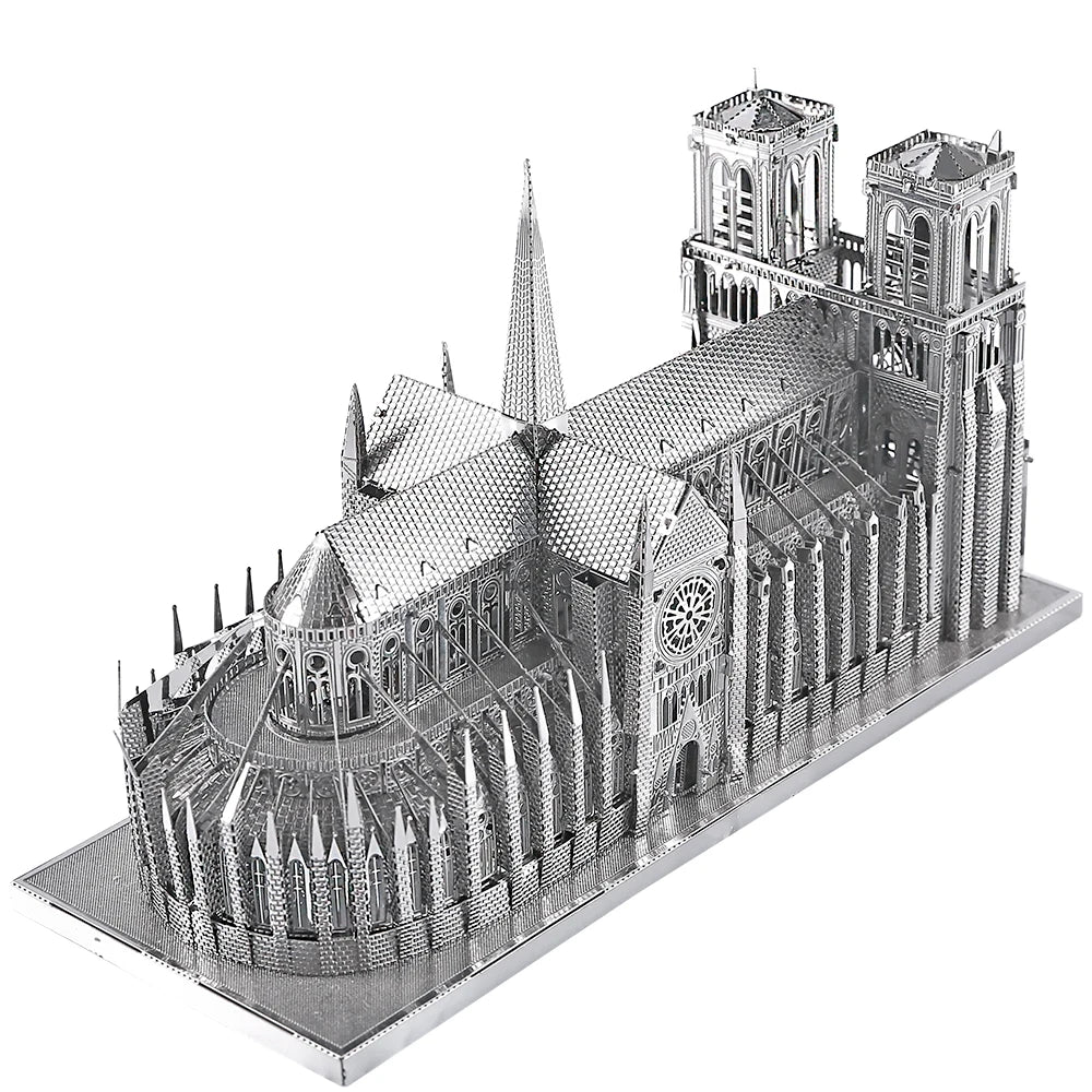 Notre-Dame de Paris - Puzzle 3D Métal & Architecture Gothique