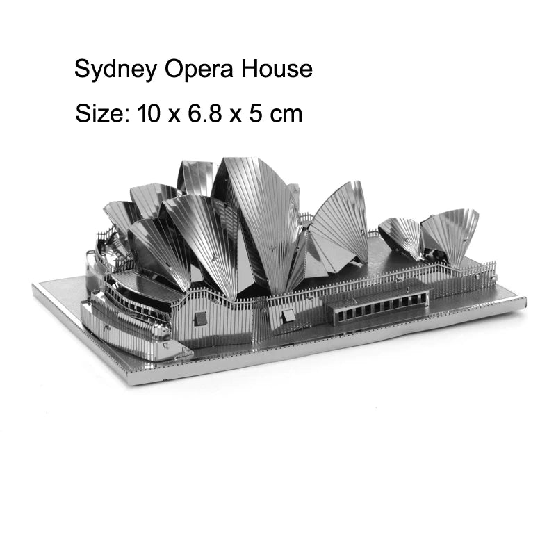 Puzzle 3D Métal - Collection Architecture & Monuments - Maquettes du Monde
