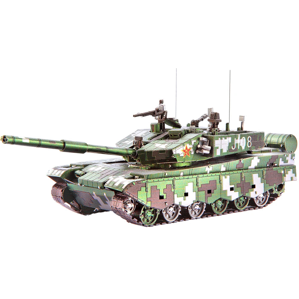 Puzzle 3D Métal  - Char d'Assaut Militaire - Maquette de Précision
