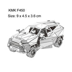 Puzzle 3D Métal - Véhicules KART - Maquette de Précision Découpe Laser