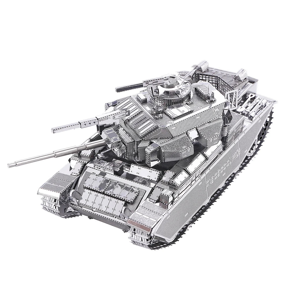 Puzzle 3D Métal  - Char d'Assaut Militaire - Maquette de Précision
