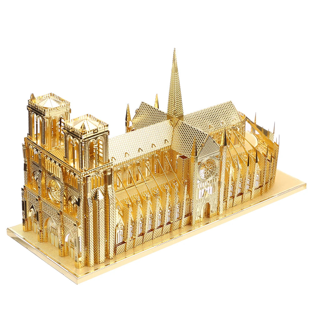 Notre-Dame de Paris - Puzzle 3D Métal & Architecture Gothique