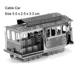 Puzzle 3D Métal - Véhicules KART - Maquette de Précision Découpe Laser