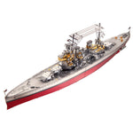 Puzzle 3D Métal - Cuirassés HMS Hood & Richelieu - Maquette Navale