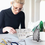 Hôtel Burj Al Arab - Puzzle 3D Métal & Architecture de Luxe