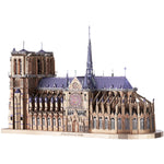 Notre-Dame de Paris - Puzzle 3D Métal & Architecture Gothique