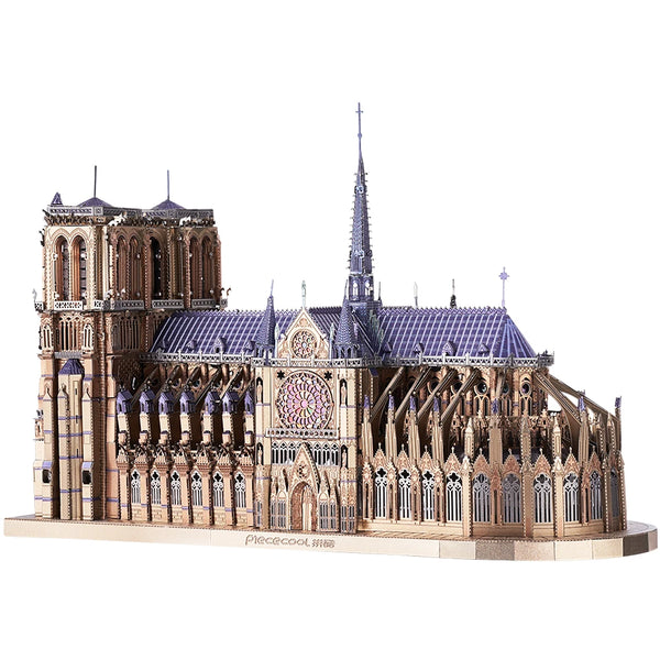 Notre-Dame de Paris - Puzzle 3D Métal & Architecture Gothique