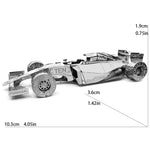 Puzzle 3D Métal - Véhicules KART - Maquette de Précision Découpe Laser