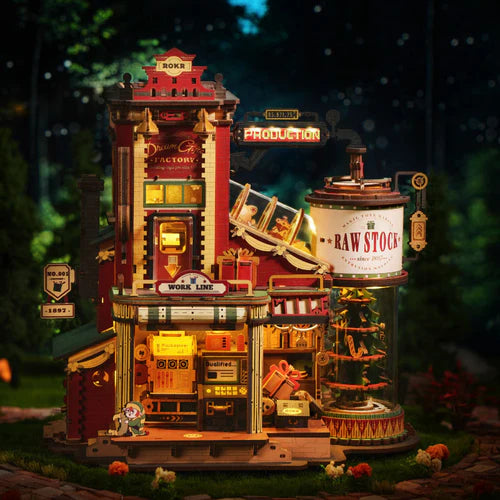 Conception et éclairage très complexes